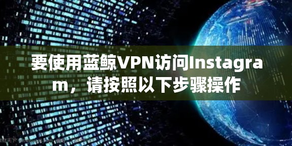 要使用蓝鲸VPN访问Instagram，请按照以下步骤操作
