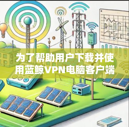 为了帮助用户下载并使用蓝鲸VPN电脑客户端，以下是详细的步骤指南