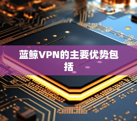蓝鲸VPN的主要优势包括