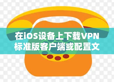 在iOS设备上下载VPN标准版客户端或配置文件，可以按照以下步骤进行