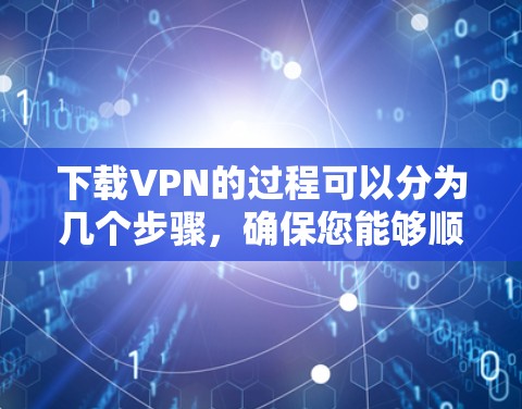 下载VPN的过程可以分为几个步骤，确保您能够顺利完成并安全使用。以下是详细的步骤指南