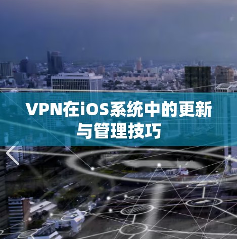 VPN在iOS系统中的更新与管理技巧